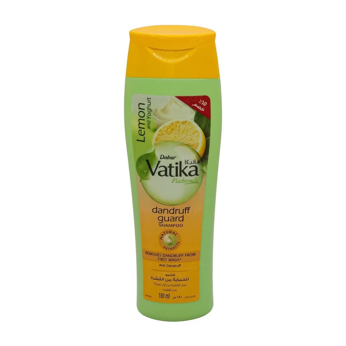Dabur Vatika Dandruff Guard Shampoo – Lemon & Yoghurt 180 ml