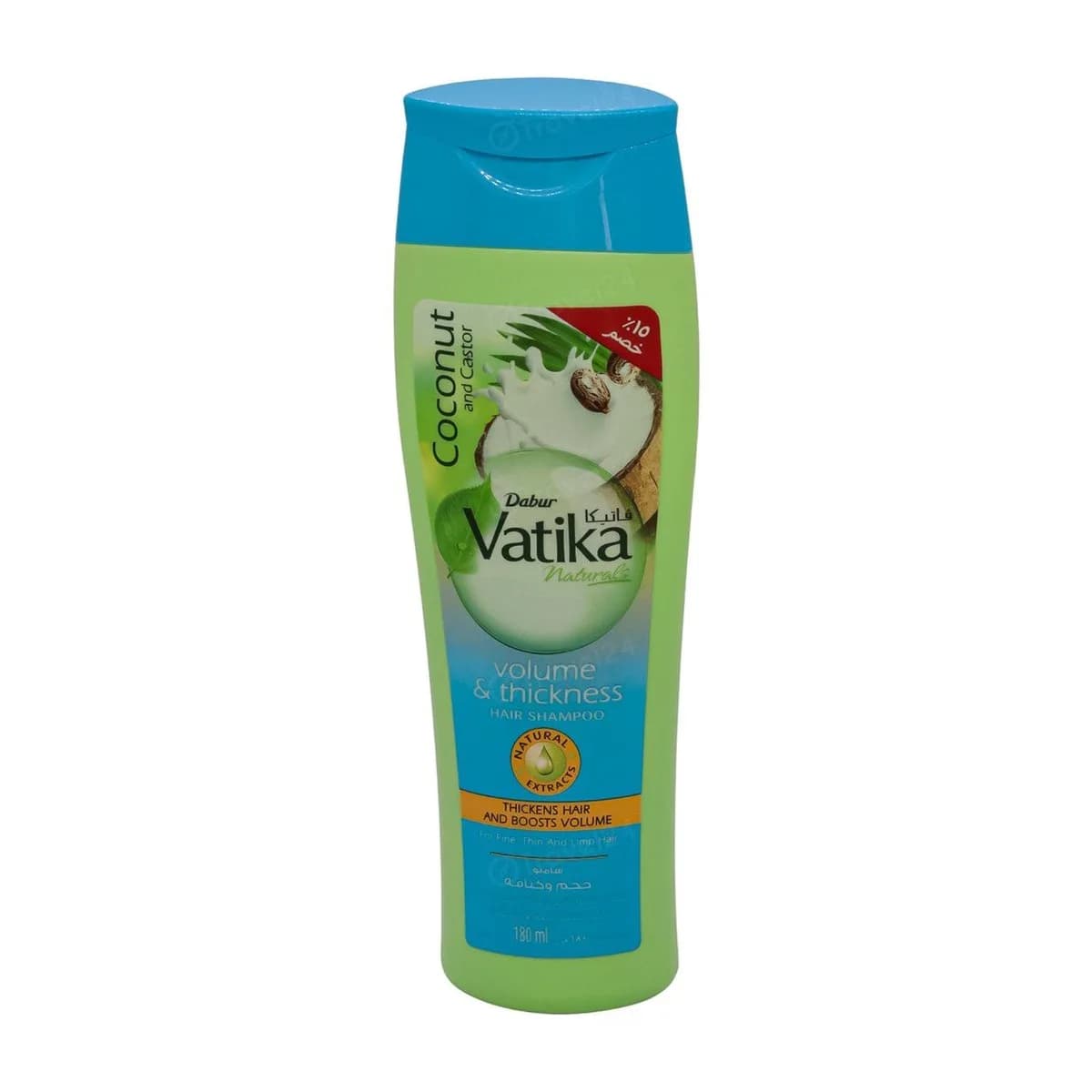 Dabur Vatika Volume & Thickness Shampoo – Coconut & Castor 180 ml