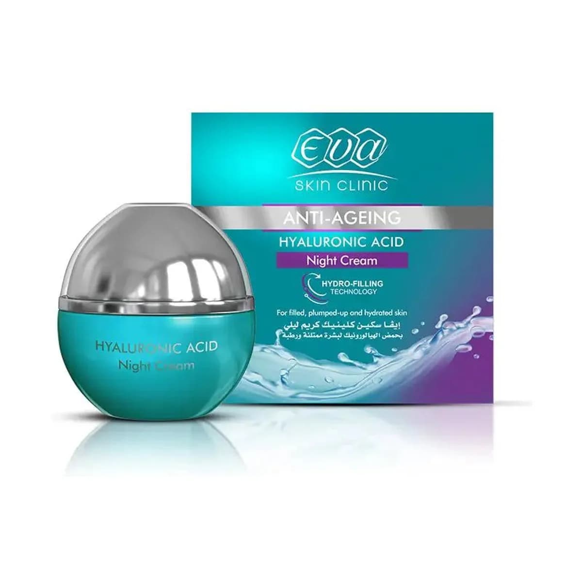 Eva Skin Clinic Hyaluronic Acid Night Cream 45 ml