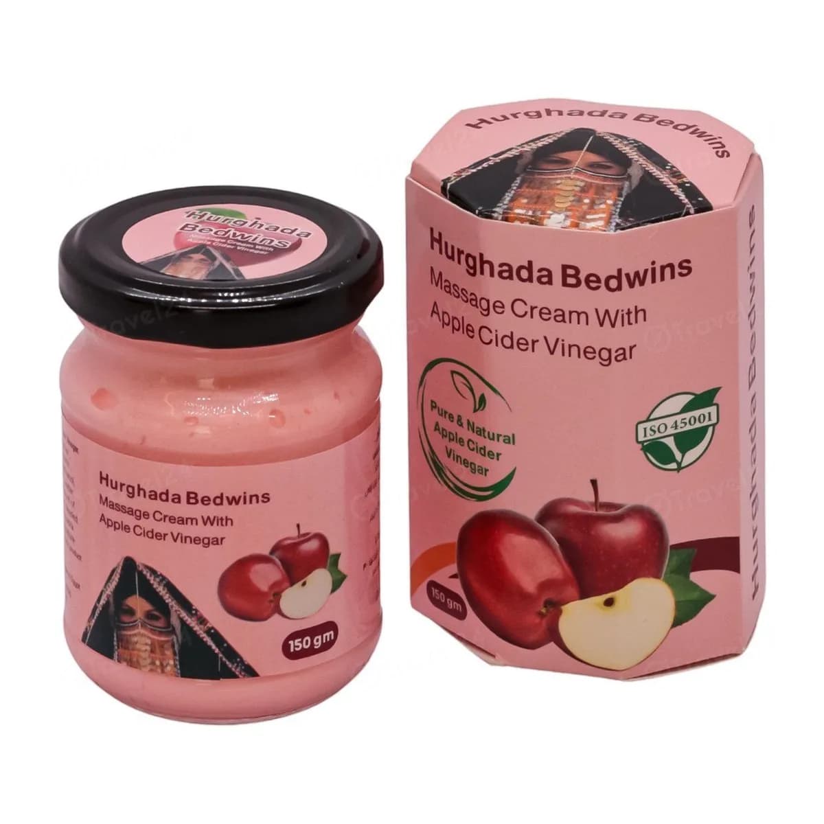 Hurghada Bedwins Massage Cream with Apple Cider Vinegar 150 g