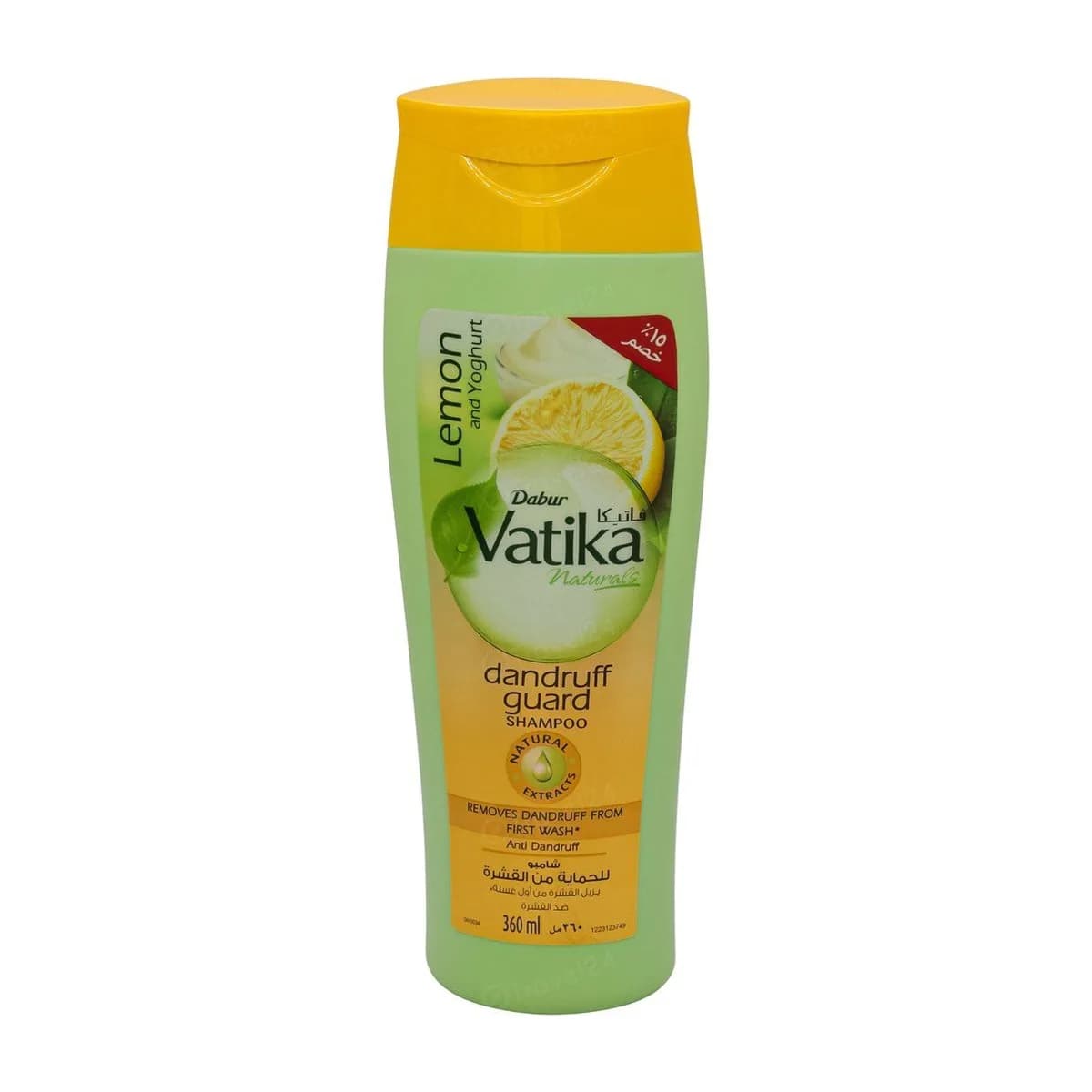 Dabur Vatika Dandruff Guard Shampoo – Lemon & Yoghurt 360 ml