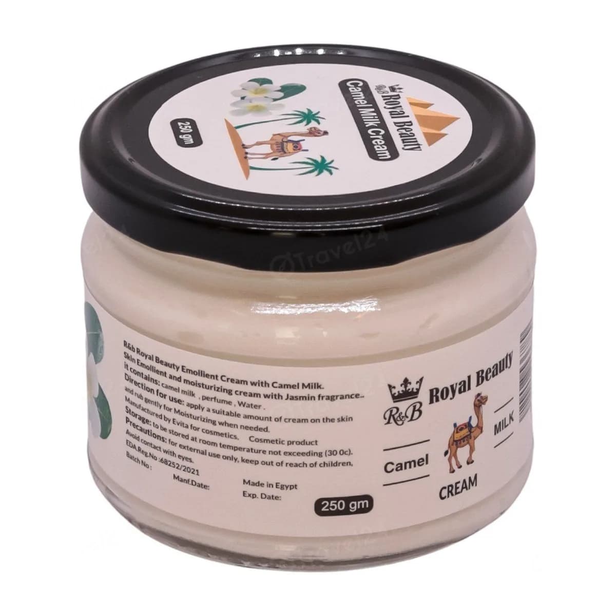 Royal Beauty Camel Milk Cream Jasmine Fragrance 250 g
