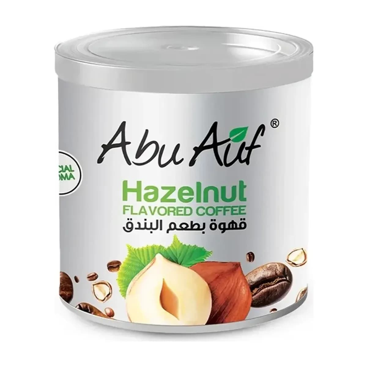 Abu Auf Hazelnut Flavored Coffee 200 g
