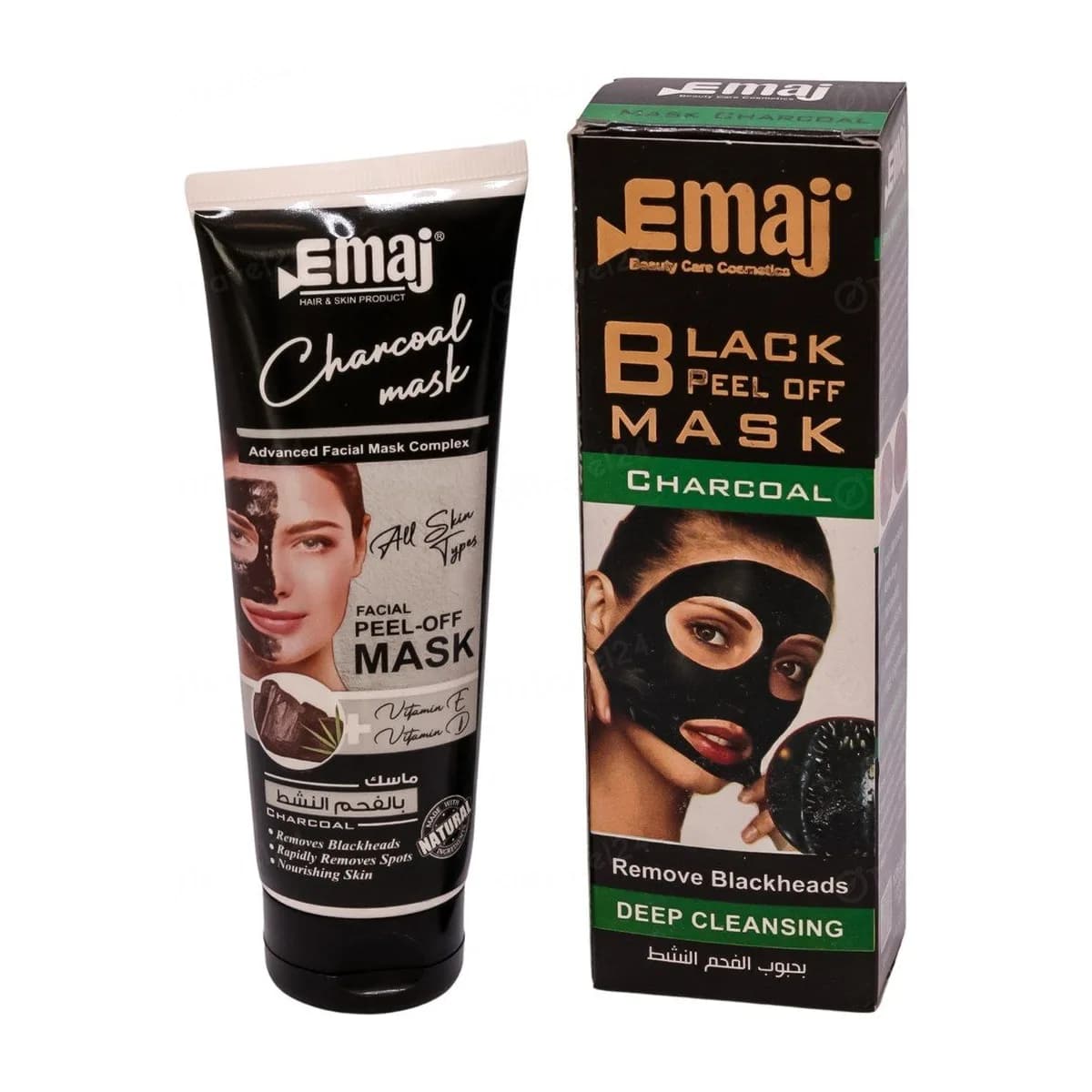 Emaj Black Peel-Off Mask Charcoal 120 g