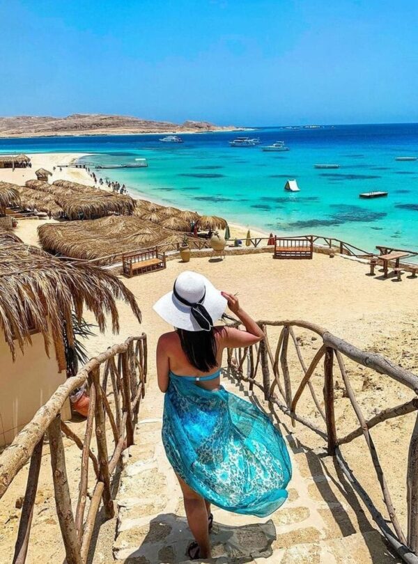 Paradise Island Hula Hula Beach from Hurghada