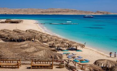 Paradise Island is one of the most beautiful places near Hurghada,