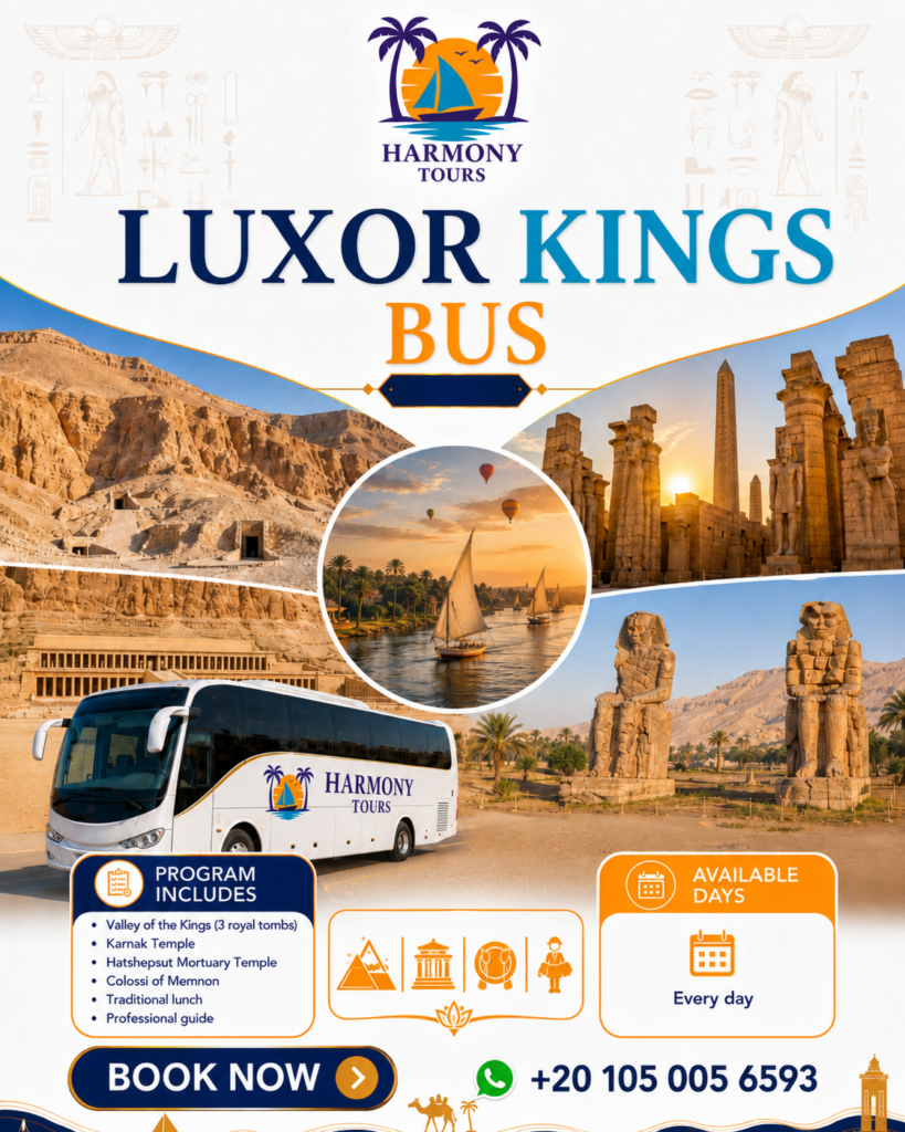 Luxor Day Tour by Bus from Hurghada