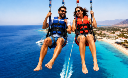 Parasailing-Abenteuer in Hurghada